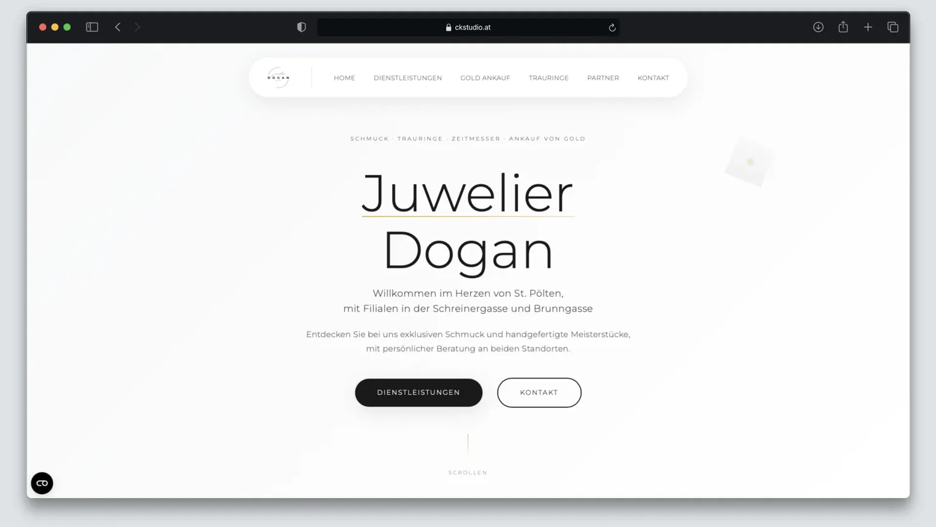 Website Juwelier Dogan